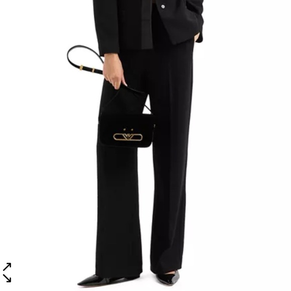 Armani Collezioni Pants - Armani Collezioni Black Pants​